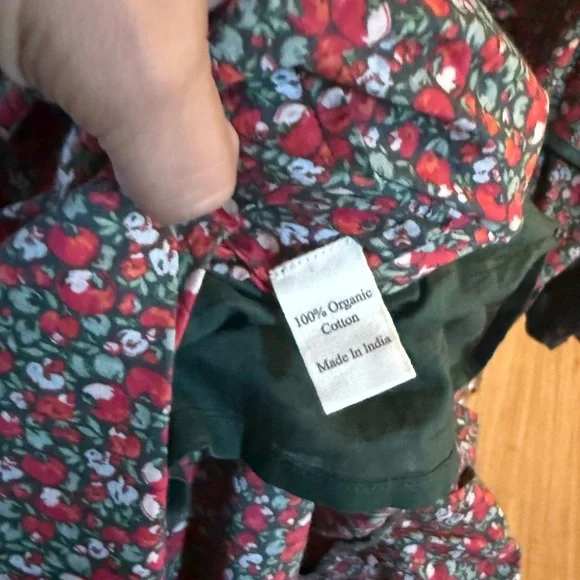 Christy Dawn The Narcissa Dress in Evergreen Apple Harvest - Picture 7 of 15